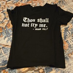 Black Graphic T-Shirt